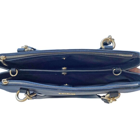 Coach Crossgrain Large Brooke Carryall Satchel Handbag Womens Style : F25926 - Picture 7 of 7